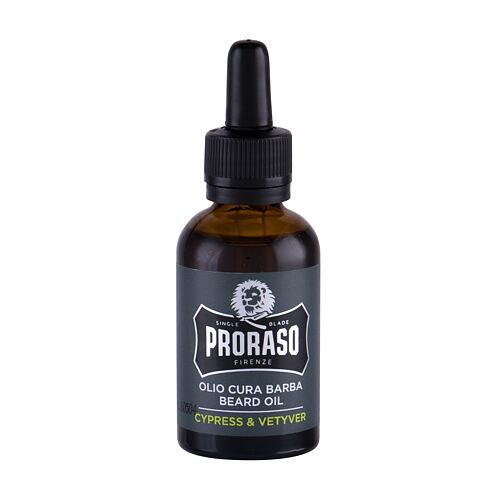 Olej na vousy PRORASO Cypress & Vetyver Beard Oil  30 ml