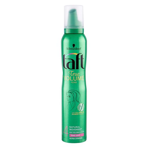 Tužidlo na vlasy Schwarzkopf Taft True Volume 200 ml poškozený flakon