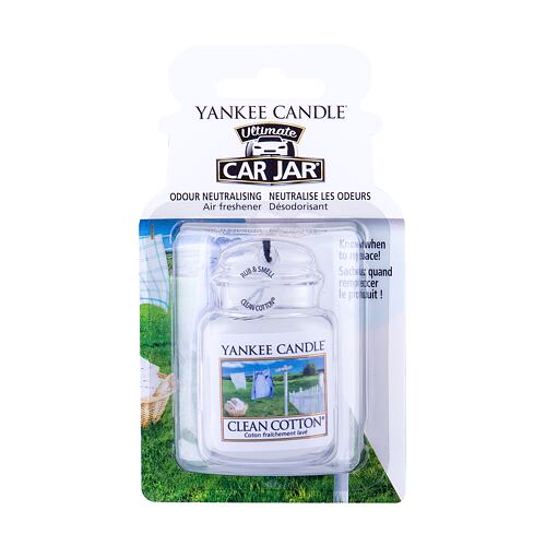 Vůně do auta Yankee Candle Clean Cotton Car Jar 1 ks