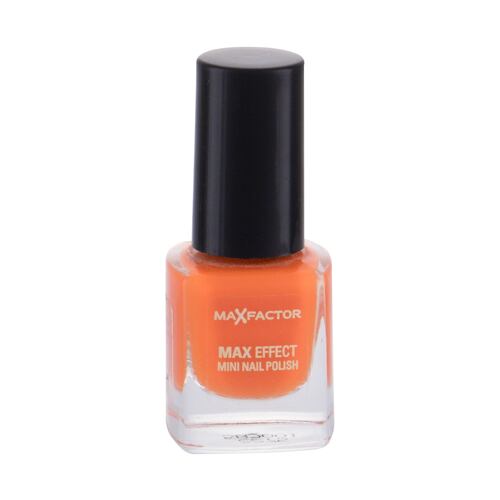 Lak na nehty Max Factor Max Effect Mini 4,5 ml 25 Bright Orange