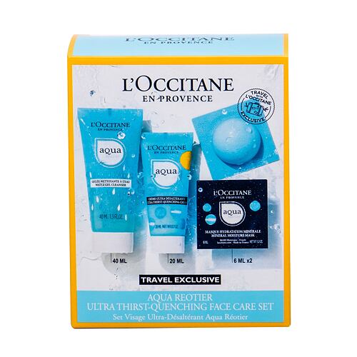 Denní pleťový krém L'Occitane Aqua Réotier 20 ml poškozená krabička Kazeta