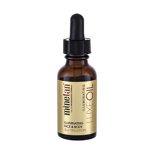 Samoopalovací přípravek MineTan Luxe Oil Illuminating Tan Drops Face & Body 25 ml