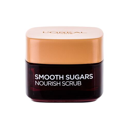 Peeling L'Oréal Paris Smooth Sugars Nourish 50 ml poškozená krabička
