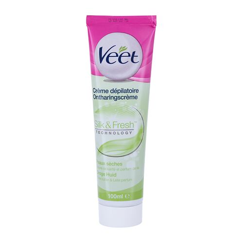 Depilační přípravek Veet Silky Fresh Dry Skin 100 ml poškozená krabička