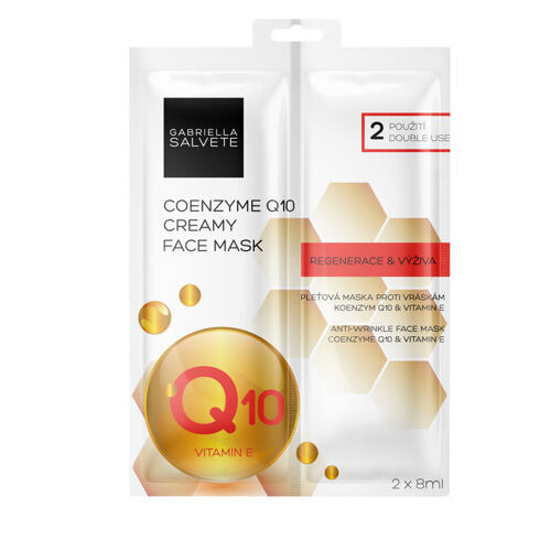Pleťová maska Gabriella Salvete Creamy Face Mask 16 ml Coenzyme Q10