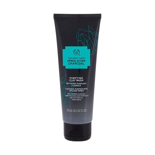 Čisticí gel The Body Shop Himalayan Charcoal Purifying Clay Wash 125 ml