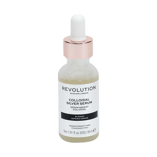 Pleťové sérum Revolution Skincare Colloidal Silver Serum 30 ml poškozená krabička