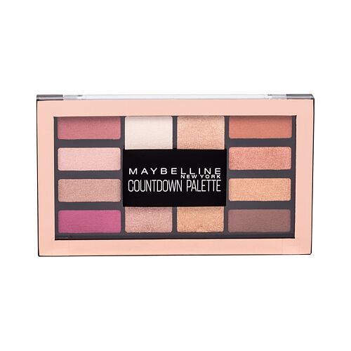 Oční stín Maybelline Countdown Palette 12 g 01 poškozený flakon