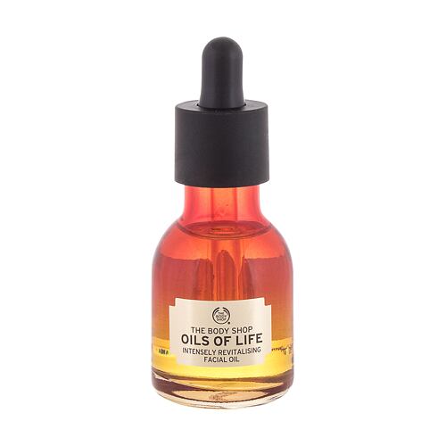 Pleťový olej The Body Shop Oils Of Life Intensely Revitalising Facial Oil 30 ml poškozená krabička