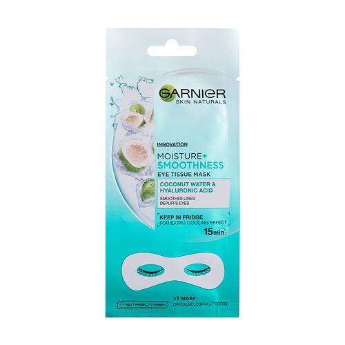 Maska na oči Garnier Skin Naturals Moisture+ Smoothness 1 ks