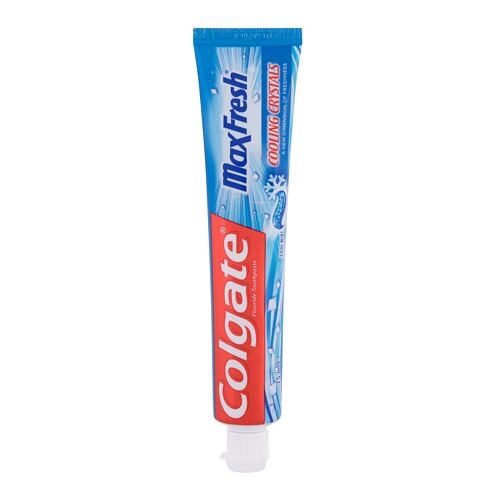 Zubní pasta Colgate Max Fresh Cooling Crystals Cool Mint 75 ml poškozená krabička