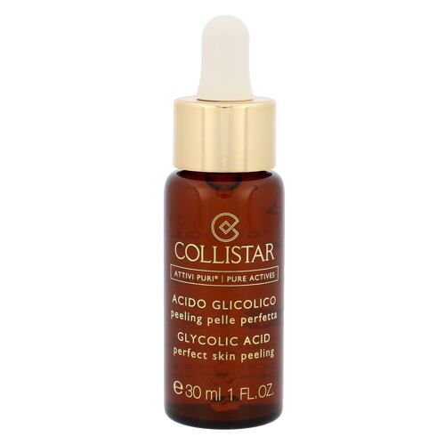 Pleťové sérum Collistar Pure Actives (Attivi Puri) Glycolic Acid Perfect Skin Peeling 30 ml poškozená krabička