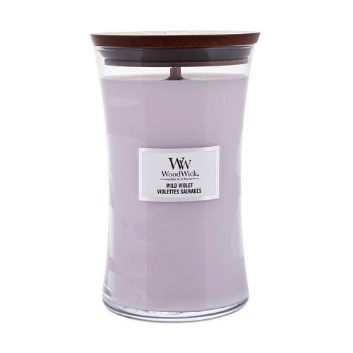 Vonná svíčka WoodWick Wild Violet 610 g