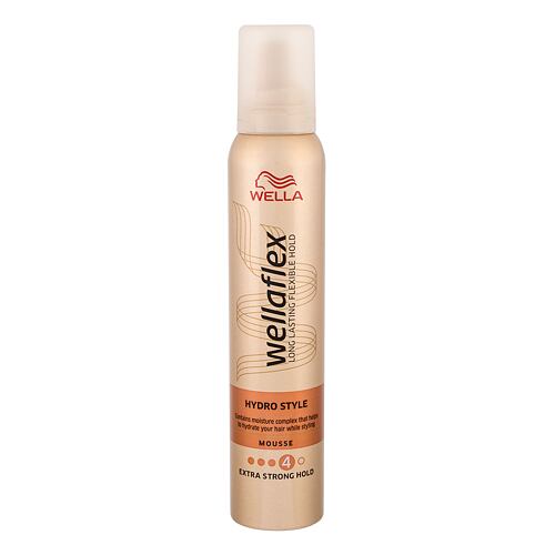 Tužidlo na vlasy Wella Wellaflex Hydro Style 200 ml poškozený flakon