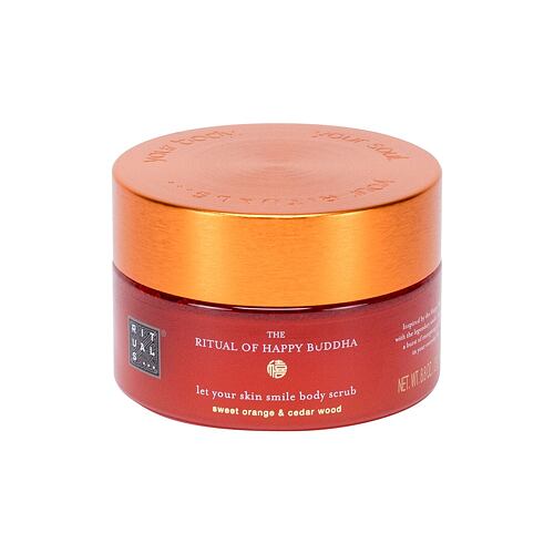 Tělový peeling Rituals The Ritual Of Happy Buddha 250 g poškozený flakon