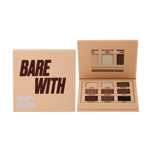 Oční stín Makeup Obsession Bare With 3,42 g poškozená krabička