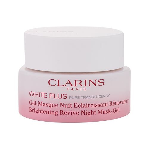 Pleťová maska Clarins White Plus Brightening Revive Night Mask-Gel 50 ml
