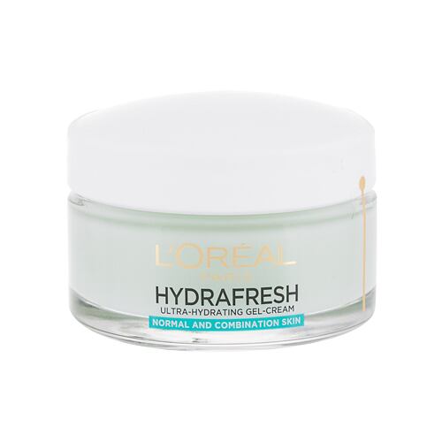 Denní pleťový krém L'Oréal Paris HydraFresh Ultra-Hydrating Gel-Cream 50 ml poškozená krabička