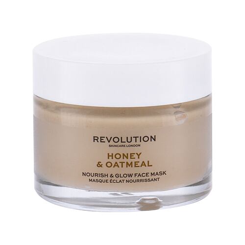 Pleťová maska Revolution Skincare Honey & Oatmeal 50 ml poškozená krabička