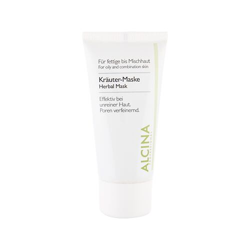 Pleťová maska ALCINA Herbal 50 ml poškozená krabička