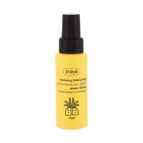 Pleťové sérum Ziaja Pineapple Caffeine 50 ml poškozená krabička