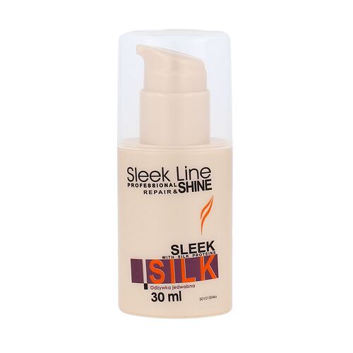 Kondicionér Stapiz Sleek Line Silk 30 ml poškozený flakon