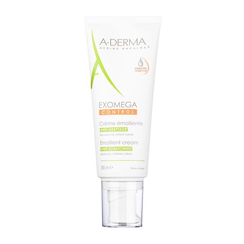 Tělový krém A-Derma Exomega Control Emollient Cream 200 ml poškozená krabička