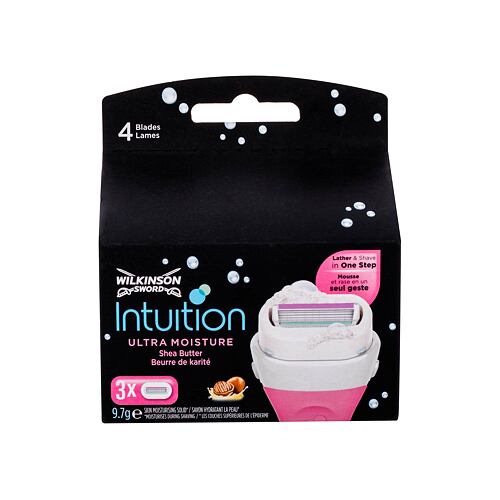 Náhradní břit Wilkinson Sword Intuition Ultra Moisture 3 ks poškozená krabička