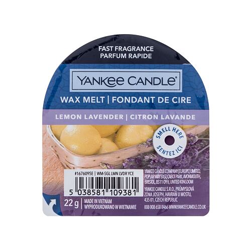 Vonný vosk Yankee Candle Lemon Lavender 22 g