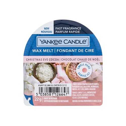 Vonný vosk Yankee Candle Christmas Eve Cocoa 22 g