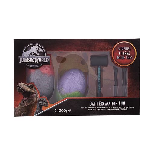 Bomba do koupele Universal Jurassic World 400 g poškozená krabička Kazeta