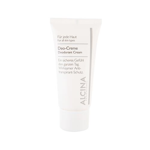 Deodorant ALCINA Deodorant Creme 50 ml poškozená krabička