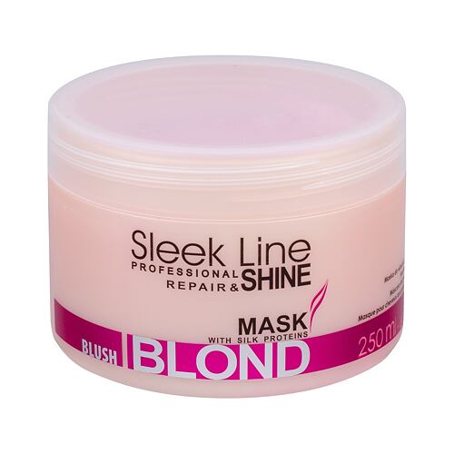 Maska na vlasy Stapiz Sleek Line Blush Blond 250 ml poškozený obal