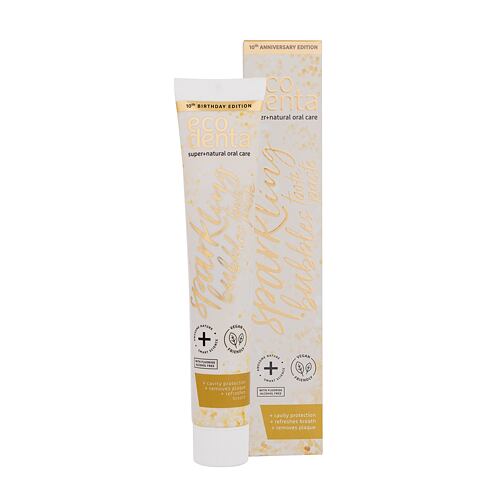 Zubní pasta Ecodenta Toothpaste Sparkling Bubbles 75 ml poškozená krabička