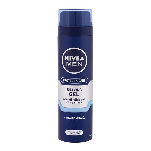 Gel na holení Nivea Men Protect & Care Moisturising 200 ml poškozený flakon