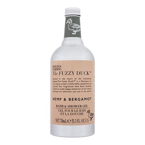 Sprchový gel Baylis & Harding The Fuzzy Duck™ Hemp & Bergamot 750 ml poškozený flakon