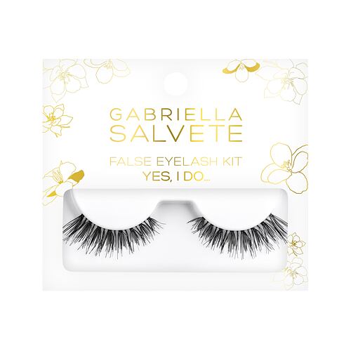 Umělé řasy Gabriella Salvete Yes, I Do! False Eyelash Kit 1 ks Black Kazeta