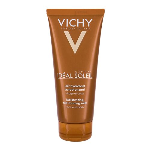 Samoopalovací přípravek Vichy Idéal Soleil Moisturizing Self-Tanning Milk 100 ml poškozená krabička