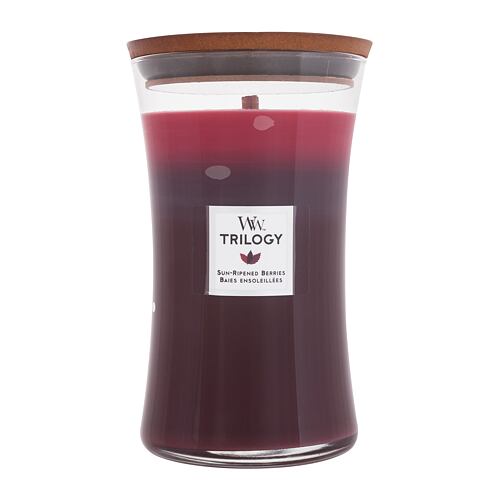 Vonná svíčka WoodWick Trilogy Sun Ripened Berries 610 g