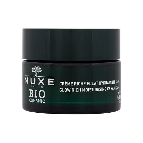 Denní pleťový krém NUXE Bio Organic Citrus Cells Glow Rich Moisturising Cream 50 ml