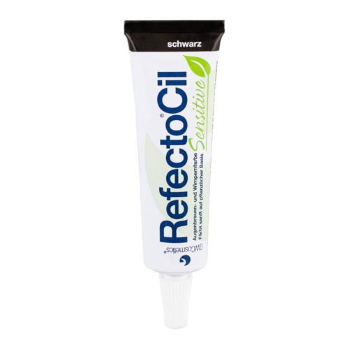 Barva na obočí RefectoCil Sensitive Eyelash And Eyebrow Tint 15 ml Black poškozená krabička