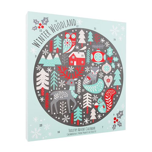 Sprchový gel Technic Toiletry Advent Calendar Winter Woodland 1 ks poškozená krabička Kazeta