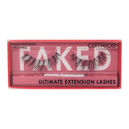 Umělé řasy Catrice Faked Ultimate Extension Lashes 1 ks Black