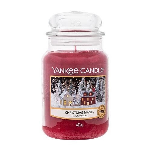 Vonná svíčka Yankee Candle Christmas Magic 623 g poškozený obal