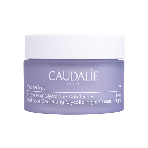 Noční pleťový krém Caudalie Vinoperfect Dark Spot Correct Glycolic Night Cream 50 ml poškozená krabička