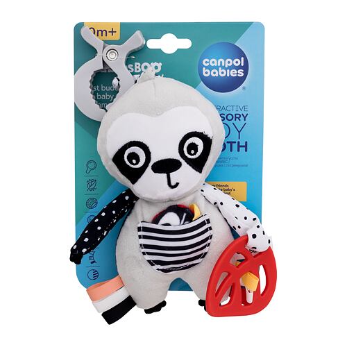 Hračka Canpol babies BabiesBoo Interactive Sensory Toy Sloth 1 ks