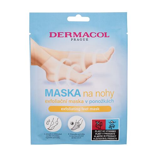 Maska na nohy Dermacol Feet Mask Exfoliating 2x15 ml