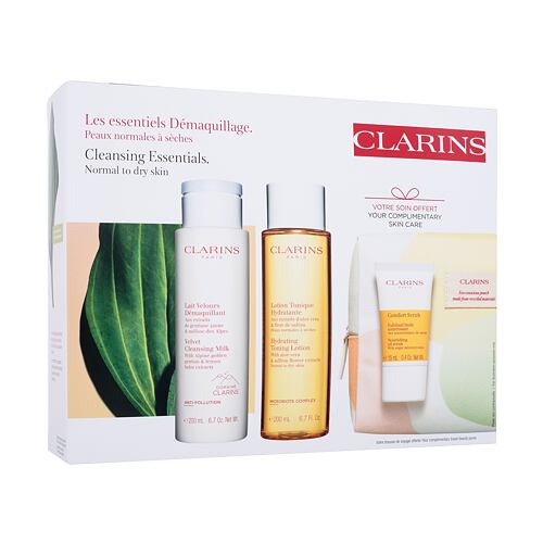 Čisticí mléko Clarins Cleansing Essentials 200 ml poškozená krabička Kazeta