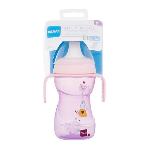 Hrneček MAM Fun To Drink Cup 8m+ Blush 270 ml