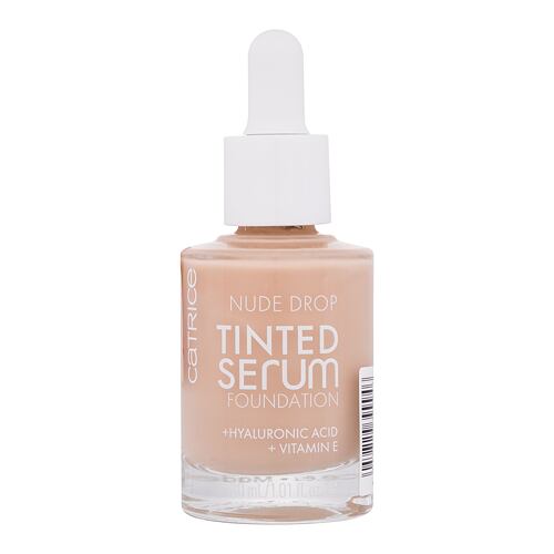 Make-up Catrice Nude Drop Tinted Serum Foundation 30 ml 030C poškozený flakon